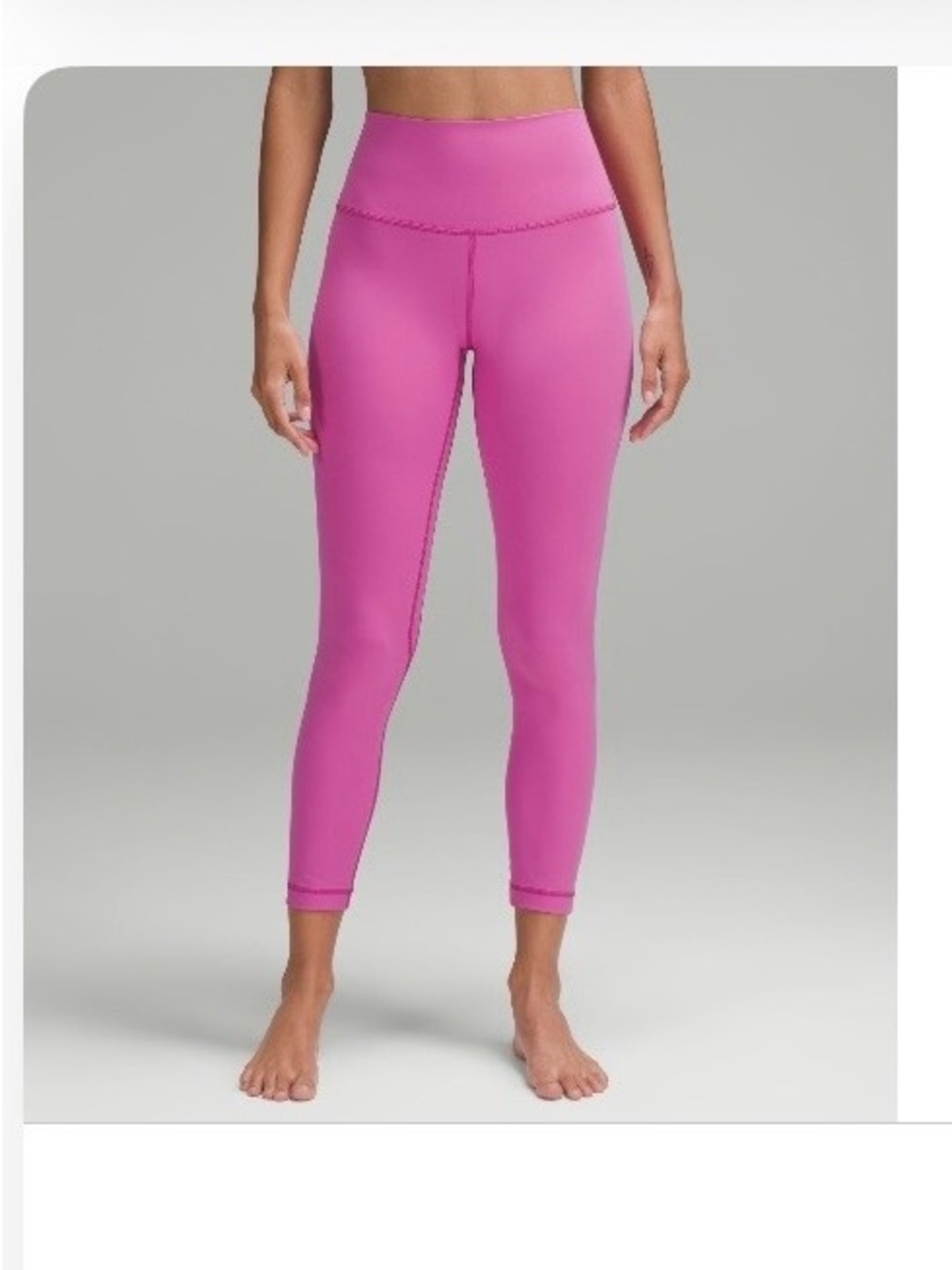 Lululemon Pow Pink Leggings size 2.